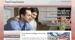 Desktop Screenshot of findforeclosures.us