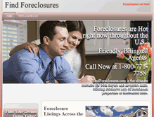 Tablet Screenshot of findforeclosures.us
